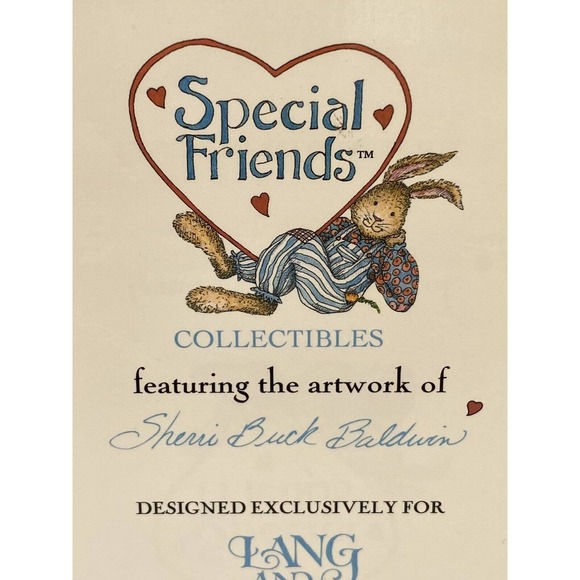 VTG 1998 Special Friends Katie & Molly II Lang & Wise Sherri Baldwin 1st Edition - Picture 11 of 12